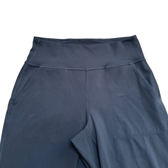 LULULEMON High Rise Align Jogger Women's Size 6 Classic Black Yoga Gym - Picture 4 of 9